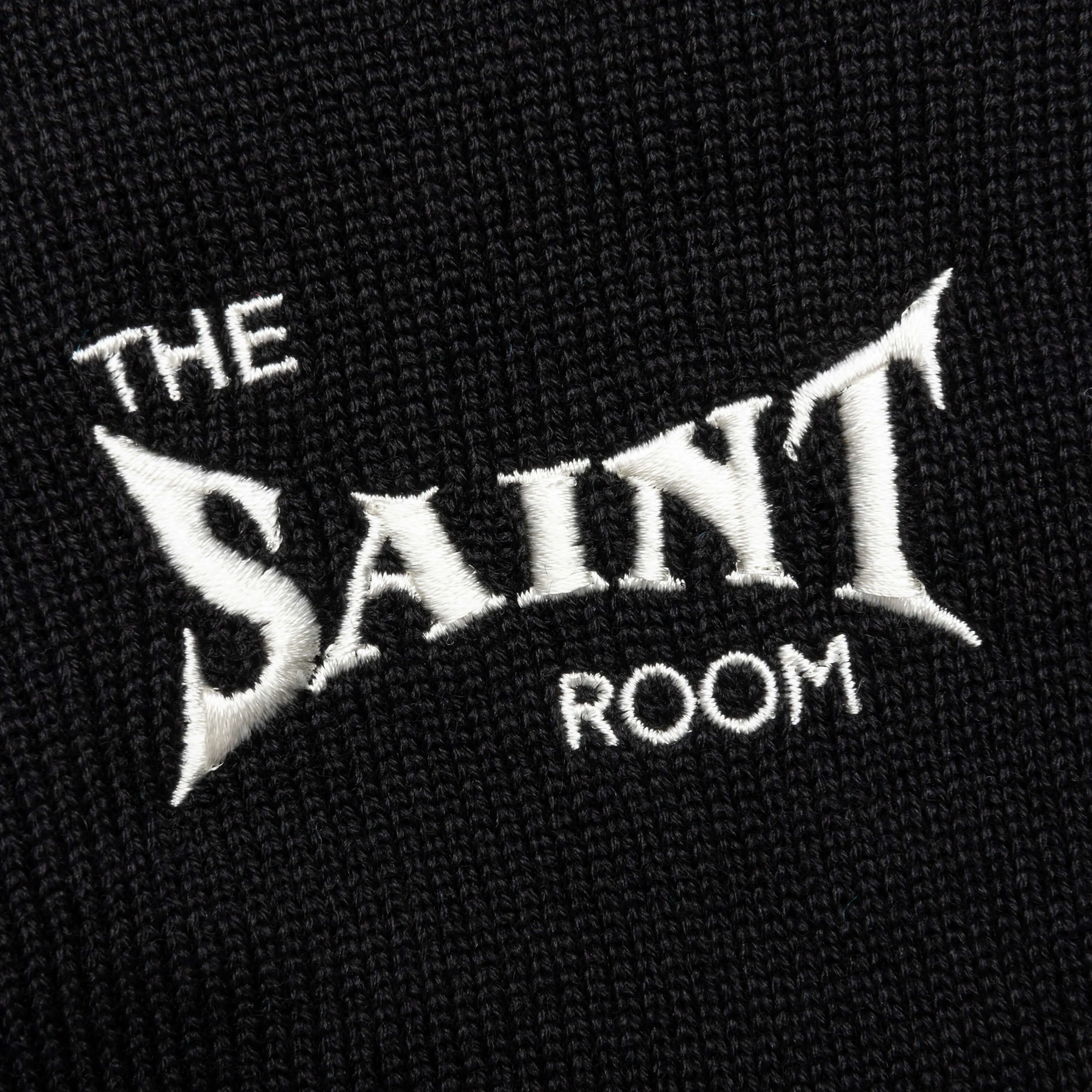 Saint Michael x Shermer Academy S Room Knit Cap - Black