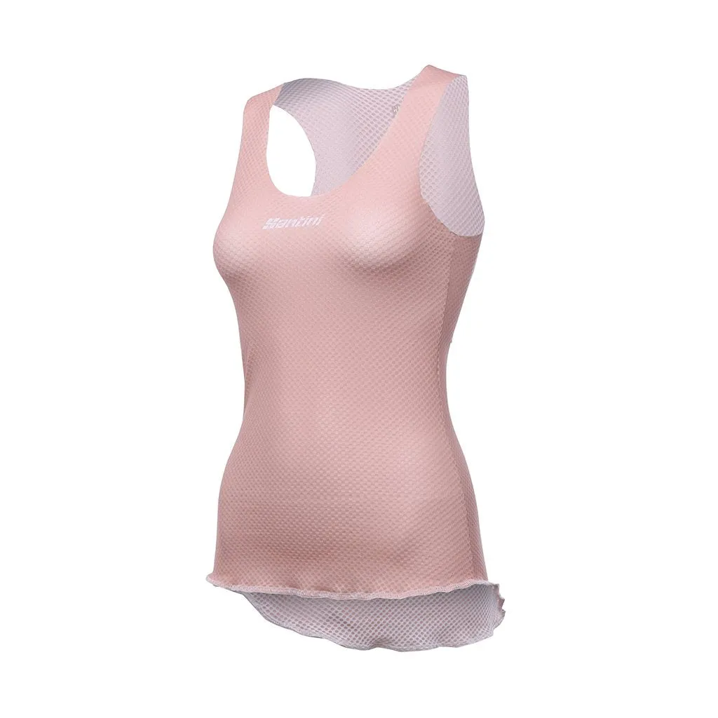 Santini Lieve Women's Sleeveless Baselayer (Pink)