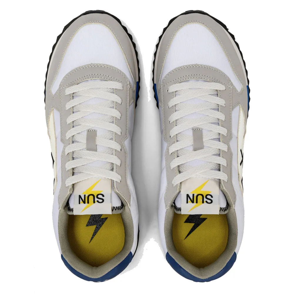 Scarpe Uomo Sun68 Sneakers Niki Solid colore Bianco - Z34120