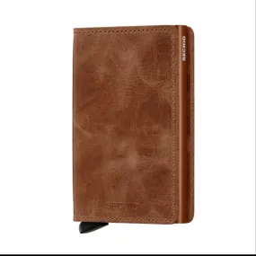 Secrid Slim Wallet - VIntage Cognac