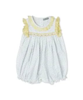 Smocked Ruffle Romper