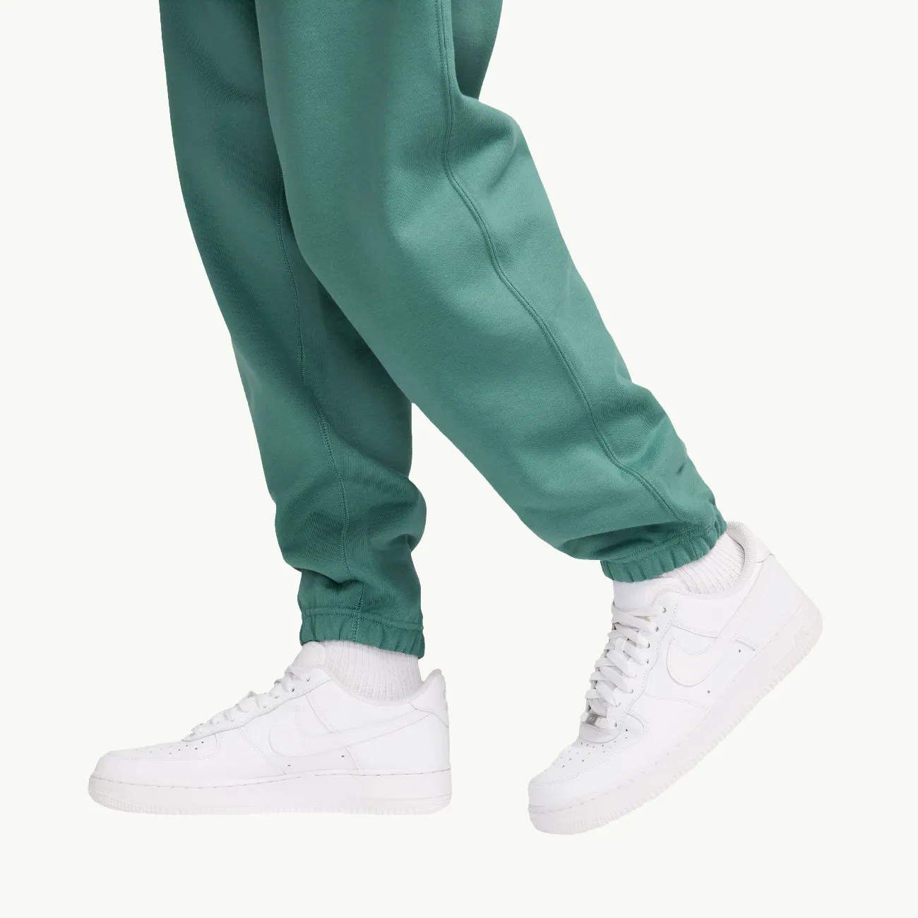 Solo Swoosh Fleece Pant - Bicoastal/White