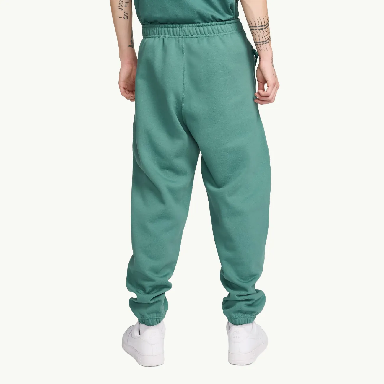 Solo Swoosh Fleece Pant - Bicoastal/White