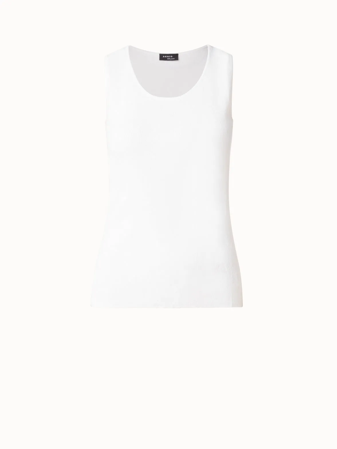 Tank Top aus Leinen-Stretch-Strick