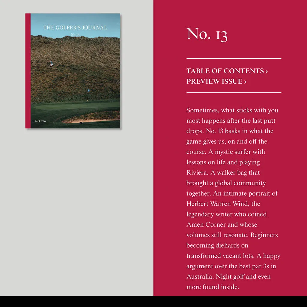 The Golfers Journal No. 13