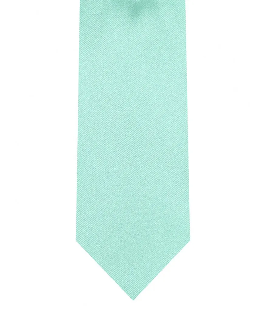 Tie & Pocket Square - Aqua