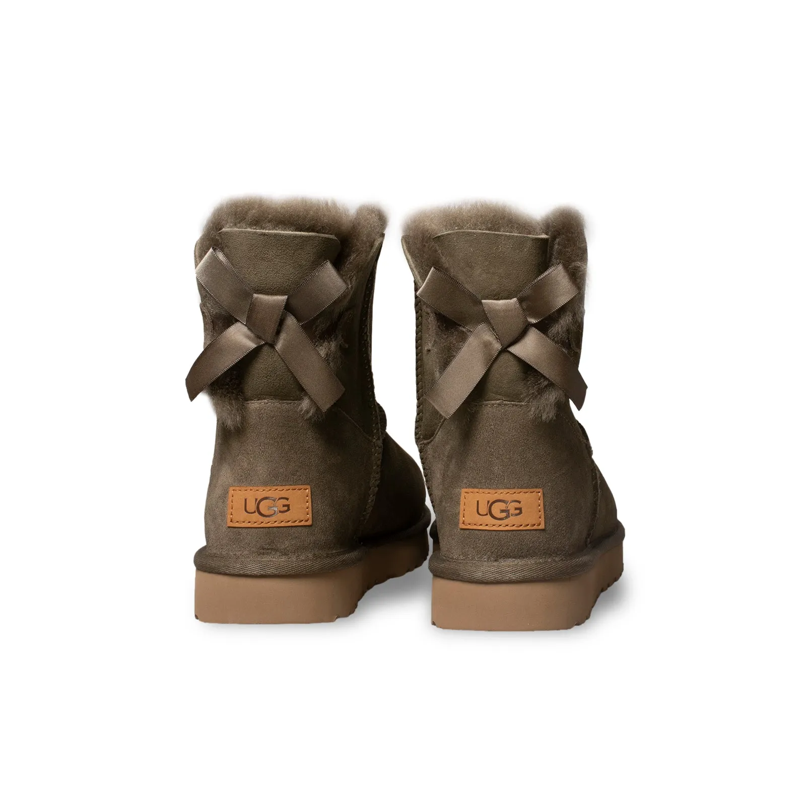 UGG Mini Bailey Bow II Eucalyptus Spray Boots - Women's