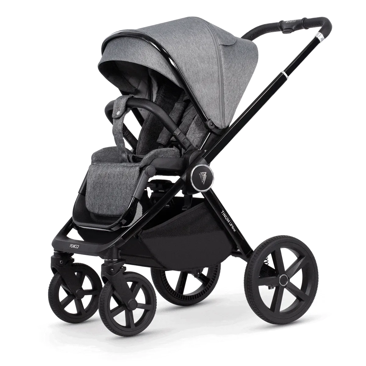 Venicci 3 in 1 Tinum UPLINE Cabriofix i-Size Travel System - Slate Grey