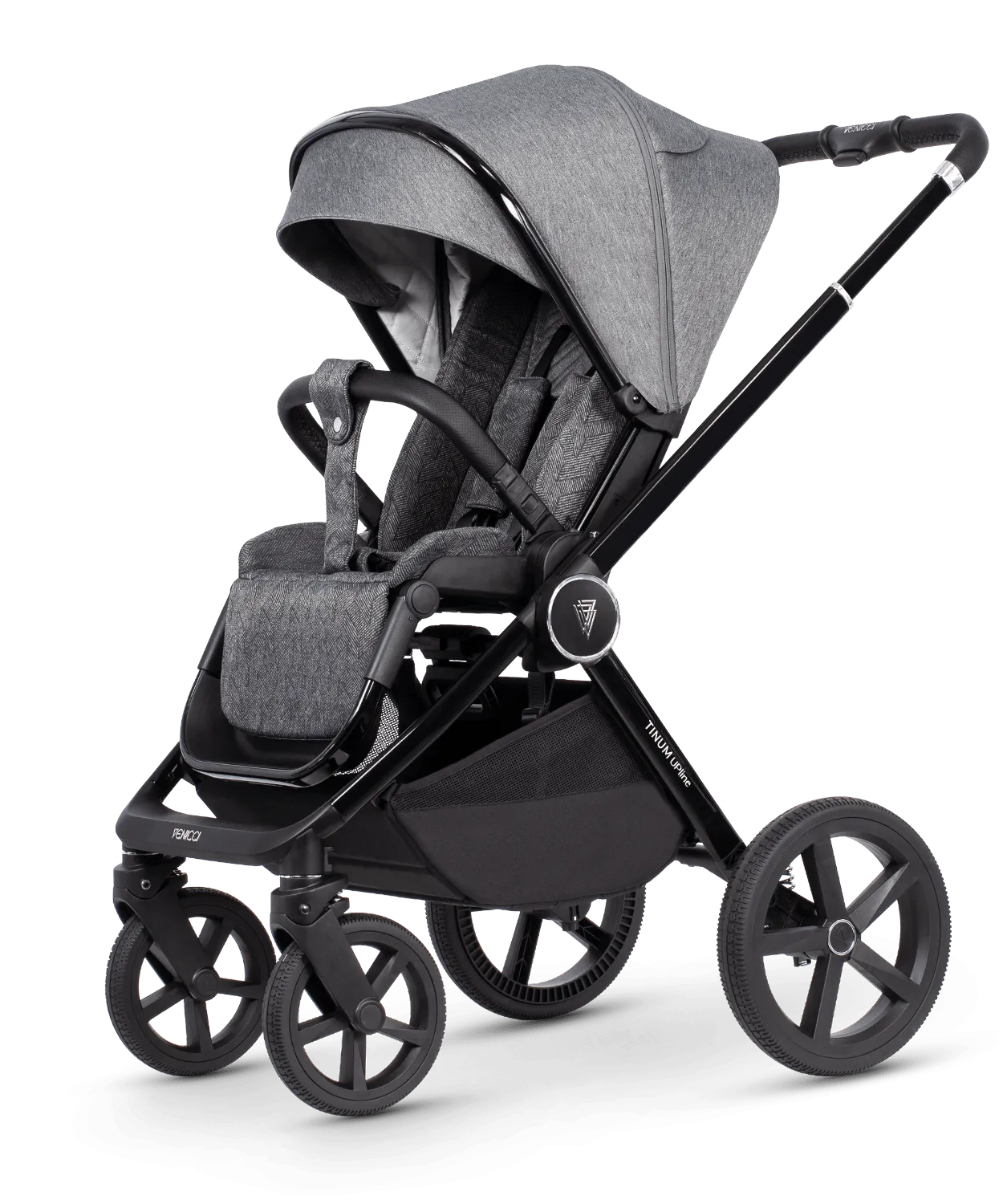 Venicci 3 in 1 Tinum UPLINE Cabriofix i-Size Travel System - Slate Grey