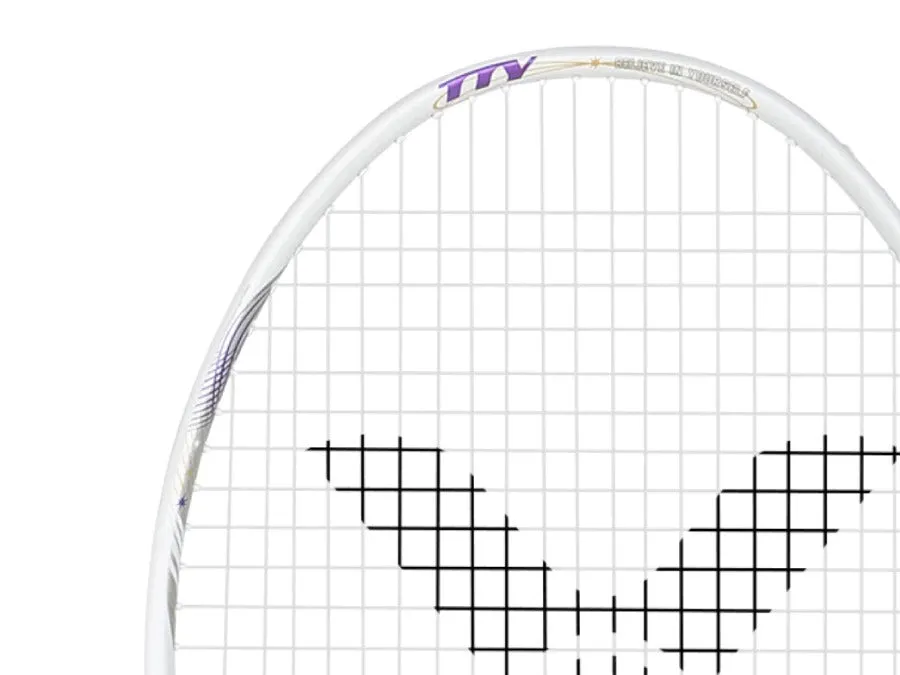 Victor Thruster TTY Tai Tzu Ying Signature Badminton Racket (Unstrung) - White