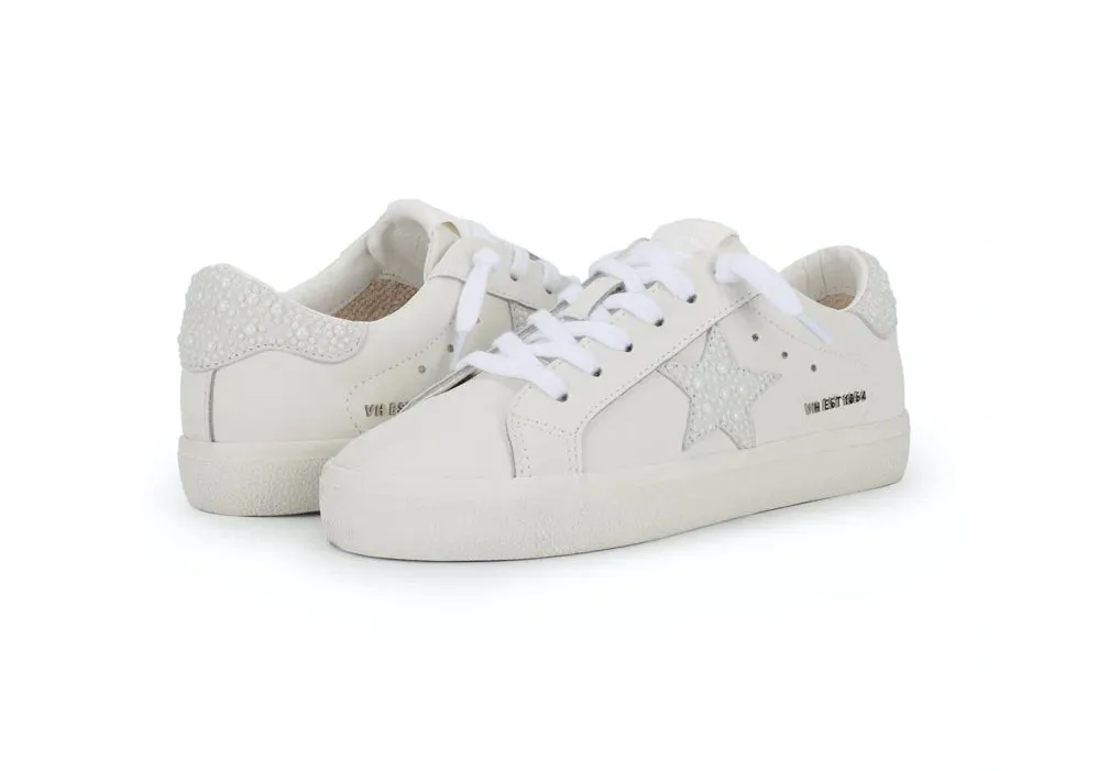 Vintage Havana - Dayna - Studded White Sneakers