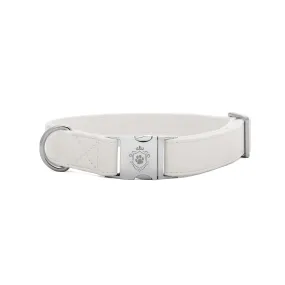 White Pearl Metallic Grey Collar