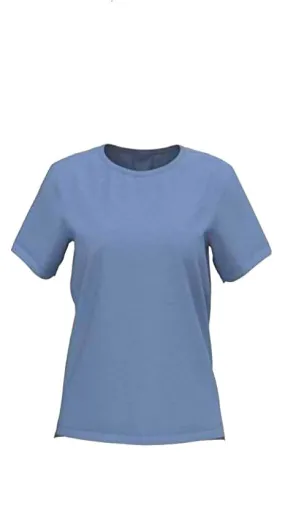 Women's Salomon OUTLIFE Scoop Hem Tee Copen Blue - X Large