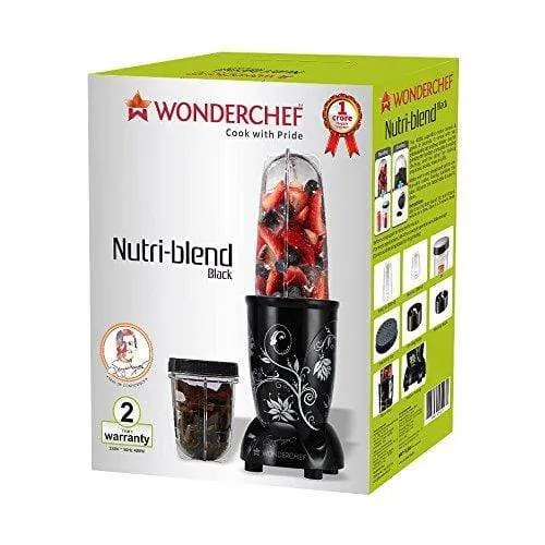 Wonderchef 400 Watt Nutri-Blend Black)