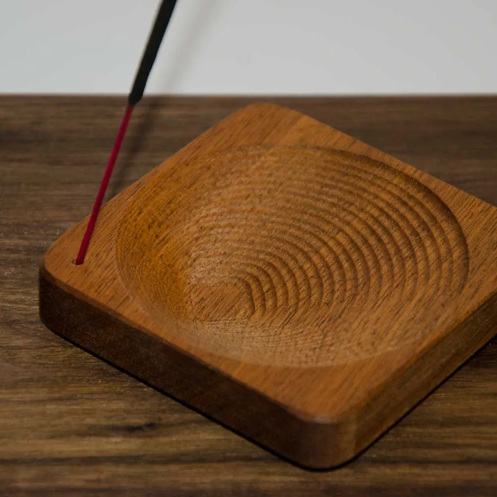 Wooden Incense Holder