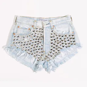 Wunderlust Studded Vintage Pale Shorts