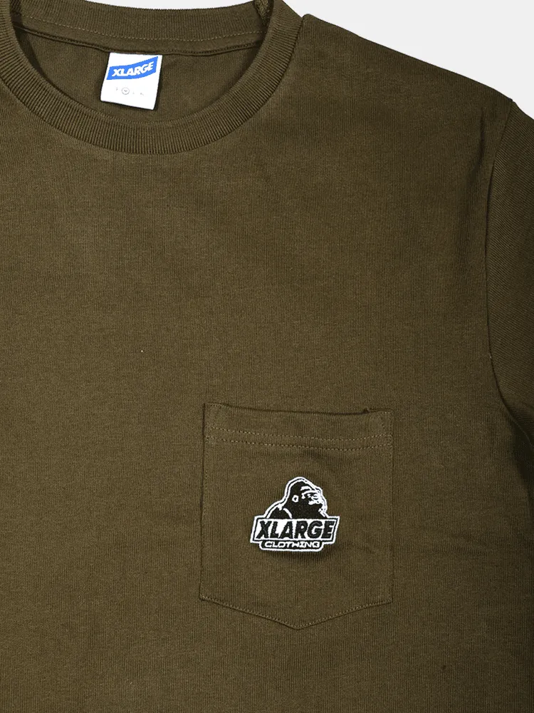 X-LARGE 91 Pocket Tee - Brown