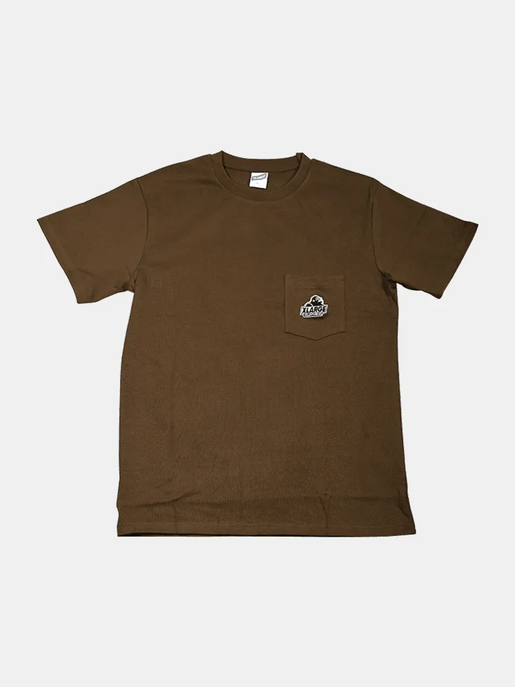 X-LARGE 91 Pocket Tee - Brown